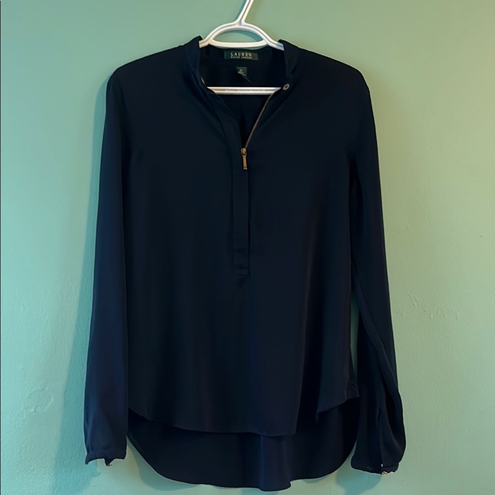 Navy Blue Women's Top